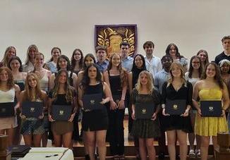 42 Students Inducted Into Phi Eta Sigma Honor Society